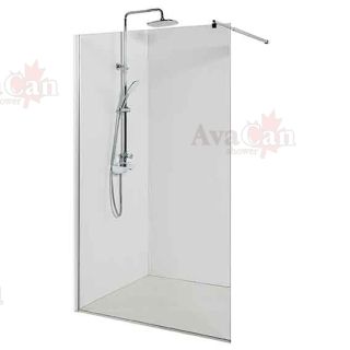 Душевая перегородка AvaCan LC120 хром